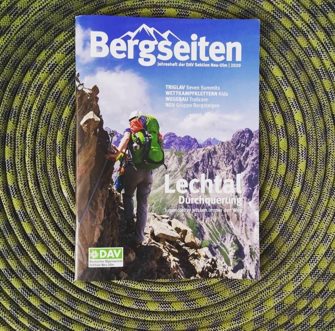 Bergseiten 2020 auf Seil | © DAV Neu-Ulm