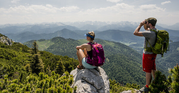 Wanderer mit Rucksäcken | © DAV/Hans Herbig