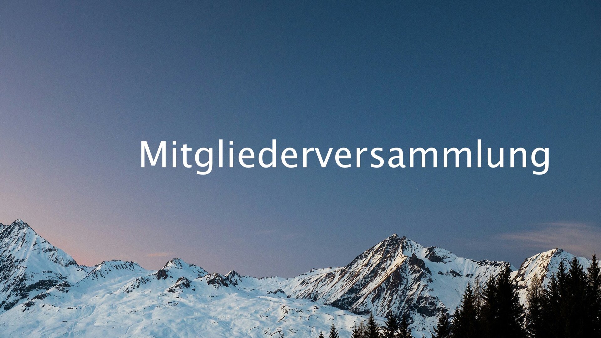 Mitgliederversammlung | © DAV Neu-Ulm